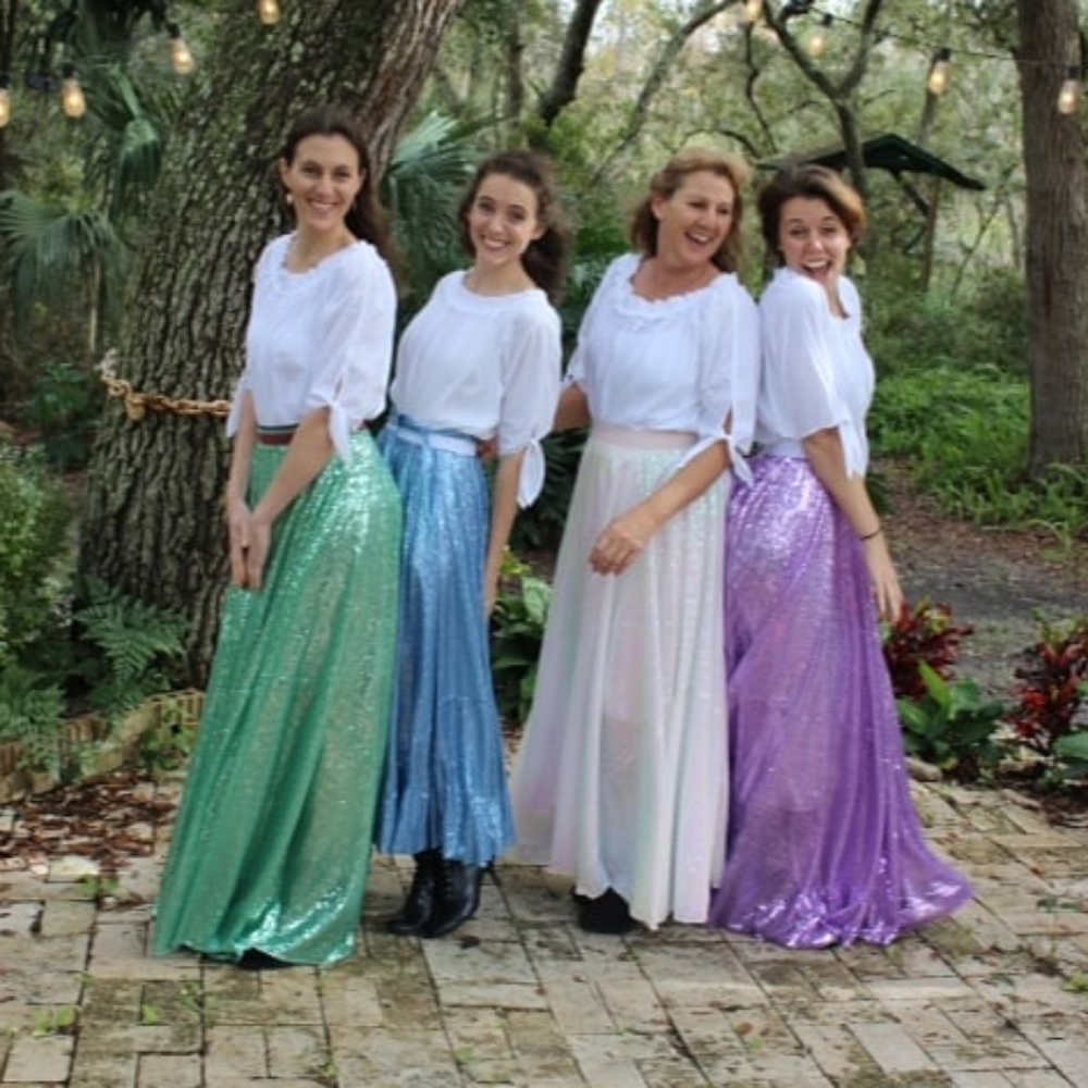 *Boutique Stunning Sequin Maxi Skirt*